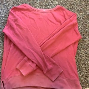 Pink pullover size medium